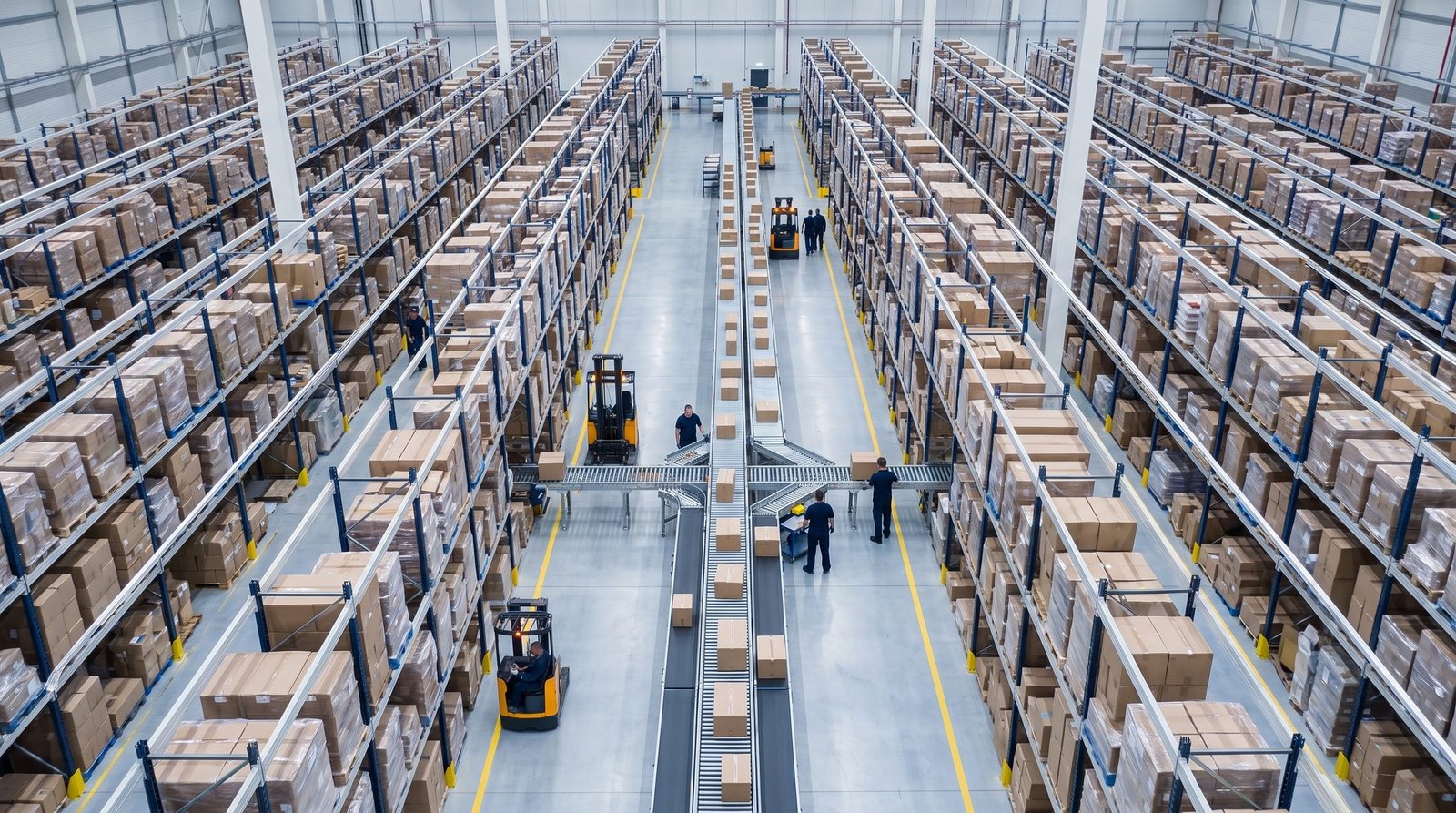 Aerial view of the Nextgen US distribution warehouse